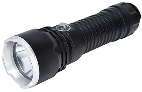 Septpenta Tauchlampe, Tauchlampe 5000 Lm, Wasserdichte Unterwasser Xhp 70 LED, Einstellbare Helligkeit, Aluminiumlegierung, Langlebige Pfanne Zum Tauchen, Fischen Unter Wasser