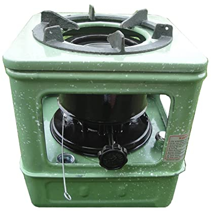 SJASD Poêle à Pétrole 2L,Chauffage Mobile à Pétrole, Chauffage de Camping, Réchaud à kérosène Portable,Chauffage au kérosène avec 10 mèches, pour Une Utilisation en Camping intérieur/extérieur