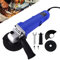Professional Corded Angle Grinder 750W Small Grinder Tool, Protective Guard, Additional Handle, 12000RPM Speed 4.5 Inch Disc Angle Grinder for Cutting, Sanding and Grinding