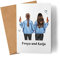 Kiddle-Design Beste Freundin Karte Personalisiert Beste Freundin Geschenke BFF Freundinnen Geschenk Beste Friends Geschenk Geburtstagskarte