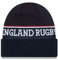 New Era Herren Strickmütze Rugby Football Union Engineered Cuff Beanie Mütze Navy, navy, Einheitsgröße