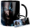 God Of 000 War Ragnarok Kratos Tasse Ceramique Intérieure et Poignée Noire Mug