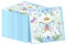100 Stück Schmetterlingsservietten, 33 x 33 cm, blaue Papierservietten, Frühlingsblumen, Party-Servietten, dekorative Papierservietten für Hochzeit, Blumen, Frühling, Schmetterling,