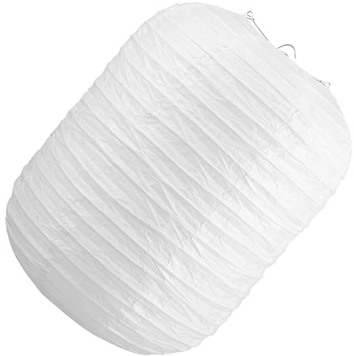 ABOOFAN - Farol de papel de pantalla de papel de arroz colgante de 24 cm estilo chino y lámpara colgante protector de techo