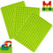 3 placas de construcción grandes compatibles con placas Duplo, 25,5 x 19,1 cm, placa base compatible con todas las marcas grandes, placas educativas, placas de construcción verdes, para niñas, niños,