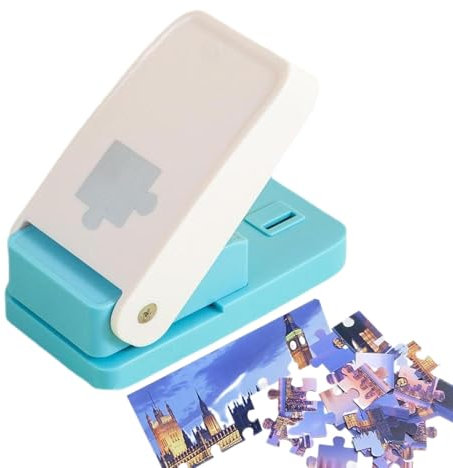 Puzzle Maker - Jigsaw Puzzle Cutter Tools Jigsaw Puzzle Making Machine | Smooth Cutting Jigsaw Puzzle Machine Cutter, Planner Insert for Cutters, Greeting Cards, Arts and Crafts