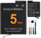 E-yiiviil Replacement Battery DJI Osmo Action 5 Pro 3.87 V 1950 mAh Battery Compatible with Osmo Action 5 Pro, Osmo Action 4 Sports Camera Battery Camera Battery with Tools