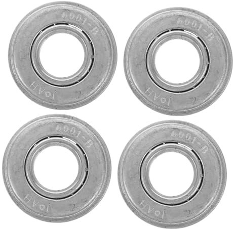 CIYODO 4 Stück Rasenmäher Radlager Präzisionslager für Aufsitzmäher Langlebige Versiegelt Robustes Stahlmaterial für Rasenmäher und Landmaschinen