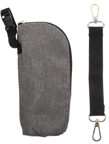 GOOHOCHY Bolsa Térmica para Biberón, 1 Set 350ml, Poliéster, Aluminio | Aislamiento para Leche y Bebidas, para Viaje y Uso Diario, se Cuelga en Carrito, Limpieza Sencilla