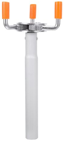 Hemobllo Detektor von Rauchmeldern Installationswerkzeug aus Aluminiumlegierung mit 25cm Stange für Mühelose Montage und Demontage in Gewerblichen und Industriellen Gebäuden