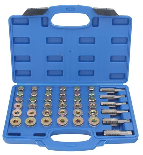 GEPCO Gewinde Reparatur Set Ölwanne Ölablassschraube M13 M15 M17 M20 M22 114 TLG.