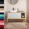 casa pura Badteppich Sky Soft - Flauschige, rutschfeste & Weiche Badematte | Bad & Duschvorleger für Badewanne Dusche & Toilette | Maschinenwaschbar & schnell trocknend | 50x60 cm - Beige
