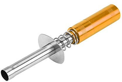 Motor de Arranque de Nitro, 80103 Motor de Encendido en Aluminio para Coche RC HSP 1/10, Accesorio de Repuesto para Bujía de Encendido (Oro)