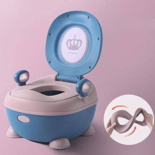 KUANDARYJ Le Nouveau WC pour Enfants, Un Pot d'apprentissage à La Propreté - Toilette éducatif Mini Imitation Toilettes WC Potty pour Bebe, Purple