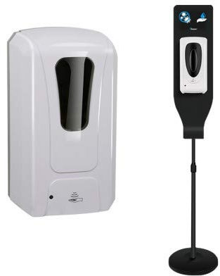 Beeper - Distributeur électrique d'accueil Micro-Dose de Gel hydroalcoolique