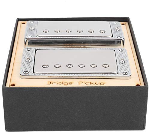 Keenso Gitarren-Doppelspulen-Humbucker-Tonabnehmer-Set Humbucker-Tonabnehmer Aktiver Batteriekreis für elektronische Schaltkreise für Gibson/LP-E-Gitarre