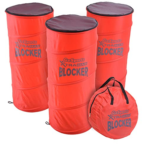 GoSports Xtraman Lot de 3 Défenseurs Pliables – Simulez en Toute Sécurité des Défenseurs pour Tous Les Principaux Sports – Basket-Ball, Football Américain, Football et Plus Encore