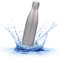 Sprengers – Trinkflasche aus Edelstahl – auslaufsichere & thermoisolierte Wasserflasche hält Getränke bis zu 18 Stunden warm oder kalt – Wasserflasche für Kohlensäure geeignet (Silber, 0,5 l)