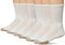 Thorlos Unisex-Erwachsene Tx Max Cushion Crew Tennissocke, Weiß (6 Paar), Large (6er Pack)