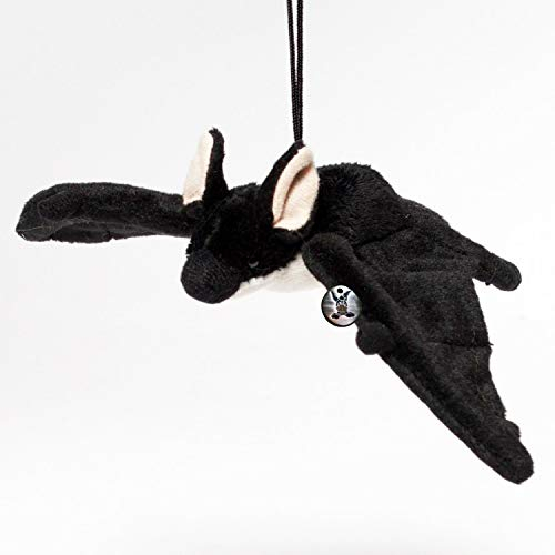 Kuscheltier Fledermaus schwarz Langohrfledermaus Alpenlangohr Plüschtier Zelda - Kuscheltiere*biz