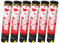 Nico Feuerwerk® [6er Sparpack] Premium-Konfetti-Shooter Set HERZEN ROT metallic I Party-Popper-kanonen 30 cm für Geburtstag Verlobung Hochzeit Party Silvester Feier