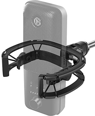Borenbuir Wave Shock Mount, [speziell für Wave Mic] Anti-Vibrations-Aufhängung, Stoßhalterung, kompatibel mit Elgato Wave:1 und Wave:3 Mikrofonen