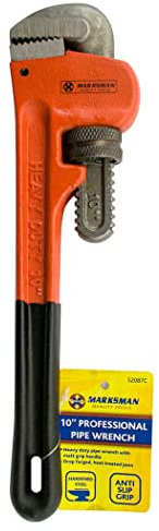 BARGAINS-GALORE New 10 Adjustable Wrench Spanner Heavy Duty STILSON Pipe Garage Hand Tools Work