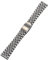 19 mm 316L Edelstahl-Uhrenarmband mit flachem Ende, passend für SKX-Uhr, Herrenuhrenarmband (19 mm)