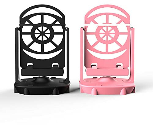BeisDirect Handy Swing Schrittzähler Kompatibel für Pokemon Go, Handy Zubehör Schrittzähler, Automatische Schaukeleier Eier Schnelle Schritte Geräteunterstützung mit USB Kabel, 18x12cm (Rosa)
