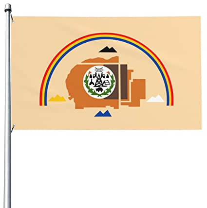 Navajo-Flagge, 3 x 5 Fuß, Terrasse, Garten, Rasen, Willkommensdekoration, Banner, Indoor-Home-Party-Flaggen