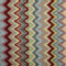 Kt KILOtela - Polsterstoff, Jacquard Gobelin, Stuhlbezug, Kissen, Kopfteil, Sofa, Taschen, verschleißfest, Nähen, 100 cm Länge x 280 cm Breite, Ziz Zag, mehrfarbig - 1 Meter