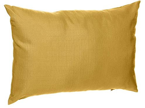 Hespéride - Dekokissen für den Außenbereich Korai in Senfgelb - 30 × 50 cm - Senf