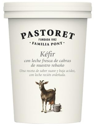 (PACK 4ud x 500g) KÉFIR LECHE FRESCA DE CABRA PASTORET (Producto Refrigerado)