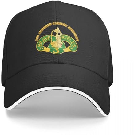 Basecap SSI – 3rd ACR w Txt Baseball Cap Weihnachtsmütze Rugby Beach Man Hat Damen