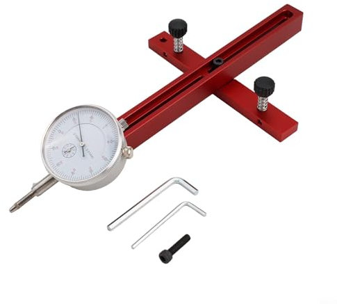 Table Saw Dial Indicator Gauge For Calibrating And Aligning Work Shop Machinery For Precision In Table Saw And Machinery(long)
