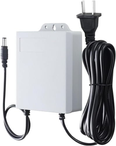Fuente de alimentación IP67 impermeable para exteriores, 12 V/2 A, 7500 mAh, con adaptador ADL/Router para sistemas de vigilancia, control de acceso y seguridad
