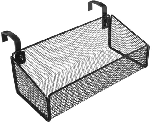 GALPADA Hängekorb Aus Metall 10.63X5.12X3.54 Zoll Mit Haken Aufbewahrungskorb Zum Einhängen Für Bett Nachttisch Schlafzimmer Und Studentenwohnheim Organizer