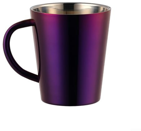 Una elección: este vaso fiable y ligero fabricado en un material tiene capacidad para hasta 300 ml de tu bebida favorita (morado)
