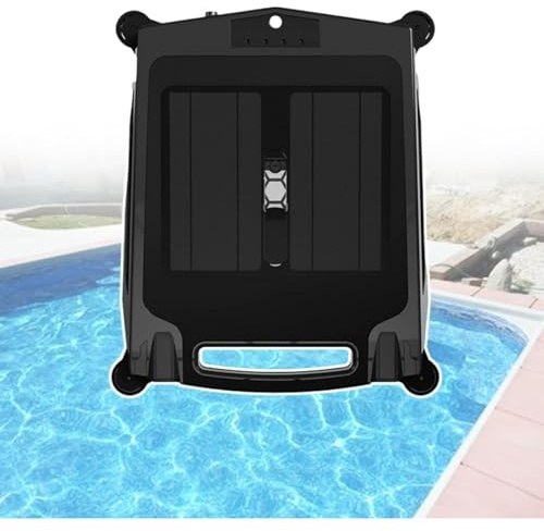 Pool kabelloser Saugroboter, Pool Skimmer Roboter, erkennt automatisch Hindernisse und passt die Richtung an