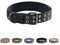 EXCELLENT ELITE SPANKER Militär-Hundehalsband Taktisches Hundehalsband Mit D-Ring Verstellbares Hundehalsband Für Mittelgroße und Große Hunde(Schwarz-M)
