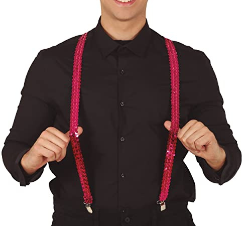 Bretelle da Paillette Fucsia