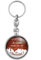 BADGMANIA Porte Clés Métal 2 faces Maman Je t'Aime encore plus que le Chocolat - Chocolat coulant - Gourmand Célébration Anniversaire Amour Logo 33mm