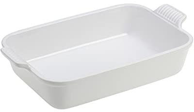 Le Creuset Backform Rechteckig 'Weiß 32cm / 4L
