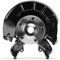 Achsschenkel Radlagergehäuse Komplett Vorne Links für A1 8X A2 8Z0 Fabia I 6Y Fabia II 542 545 Rapid NH 1999-2021 6Q0407255AC