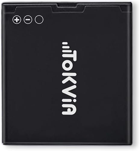 Batteria di capacità reale del telefono cellulare TOKVIA senior 800mAh, 1000mAh durevole (batteryT288)