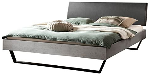 Hasena Industrial Style Bett Clyo 20 Beton Nachbildung 180x200