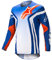 Alpinestars Racer Semi Motocross Jersey (Blue/Orange,L)