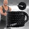Miweba Sports Battle Rope BR100 | 9m / 12m - Trainingsseil - Schlachtseil - Schwingseil - Fitnessseil - Battle Ropes - Fitness Seil - Schlagseil - Schwungseil - Sportseil - Indoor & Outdoor (12.0 m)