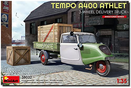 Miniart 1:35 - Temp A400 Athlet 3-Wheel Delivery Truck