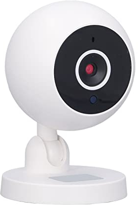 Vigilancia de Cámara de Seguridad Interior Inalámbrica, Visualización Remota de Aplicaciones, Visión Nocturna, Llamadas de Voz de 2 Vías, Cámara de Detección de Movimiento WiFi